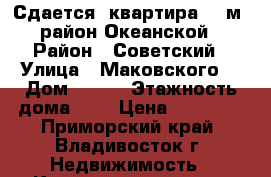 Сдается  квартира 35 м2 район Океанской › Район ­ Советский › Улица ­ Маковского  › Дом ­ 191 › Этажность дома ­ 2 › Цена ­ 12 000 - Приморский край, Владивосток г. Недвижимость » Квартиры аренда   